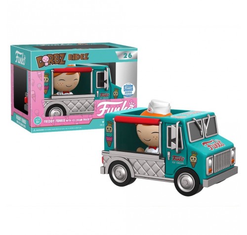 Фредди Фанко и машина с мороженным дорбз райдз (Freddy Funko with Ice Cream Truck Dorbz Ridez (Эксклюзив Funko-Shop))