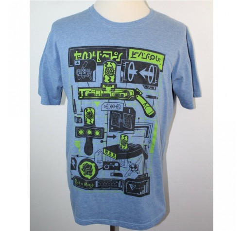 Рик и Морти Портальная пушка футболка (Rick and Morty Portal Gun T-Shirt (размер M))