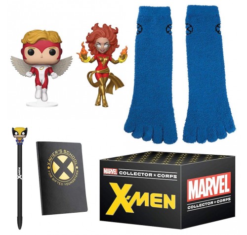 Люди Икс набор (X-Men box) из коробки Collector Corps от Фанко и Марвел