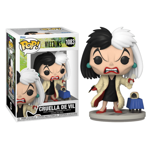 Стервелла Круэлла Де Виль (Cruella De Vil Disney Ultimate Villains Celebration) из мультика 101 далматинец Дисней