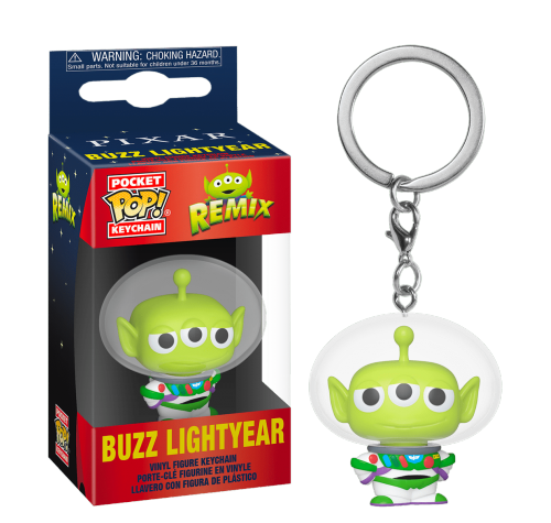 Пришелец Базз Лайтер брелок (preorder WALLKY) (Alien Remix Buzz Lightyear Keychain) из мультфильмов Пиксар