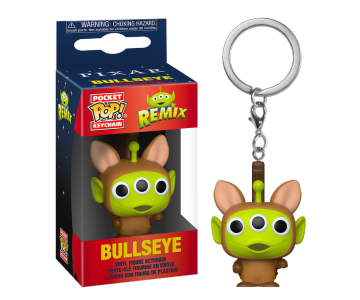 Alien Remix Bullseye Keychain из мультфильмов Pixar