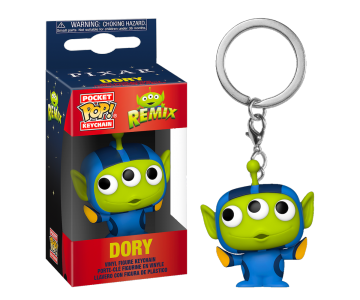 Alien Remix Dory Keychain из мультфильмов Pixar