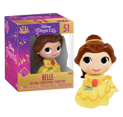 Белль мини 7 см (Belle Disney Ultimate Princess Mini Vinyl Figure 3-inch) из мультфильма Красавица и чудовище