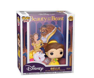 Belle with Mirror VHS Covers из мультфильма Beauty and the Beast 01
