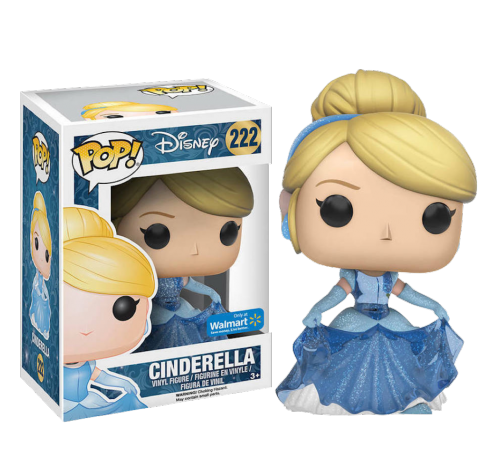 Золушка в платье блестящая со стикером (Cinderella Dancing glitter (Эксклюзив Walmart)) из мультика Золушка
