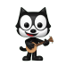 Кот Феликс с банджо (Felix the Cat with Banjo) из мультфильмов Кот Феликс