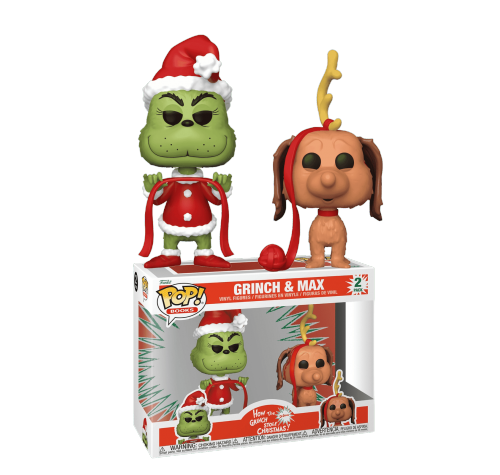 Гринч с Максом (PREORDER USR) (Grinch and Max 2-pack) из книги Гринч