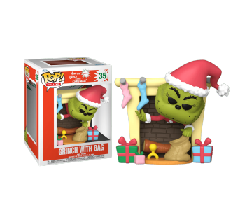 Grinch with Bag Deluxe (PREORDER MidFeb25) из фильма How the Grinch Stole Christmas 35