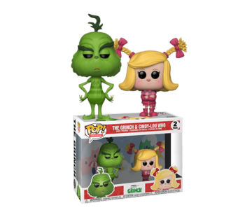 The Grinch and Cindy-Lou Who 2-Pack (Эксклюзив Barnes and Noble) (preorder WALLKY) из мультика The Grinch