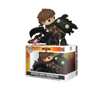 Hiccup with Toothless Rides (PREORDER MidNov24) из мультика How to Train Your Dragon 123