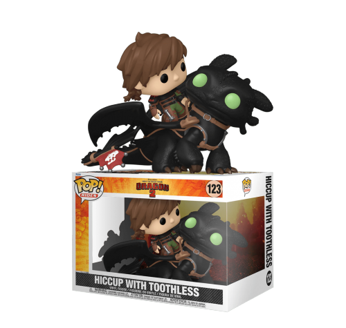 Иккинг с Беззубиком (Hiccup with Toothless Rides) (PREORDER MidNov24) из мультика Как приручить дракона