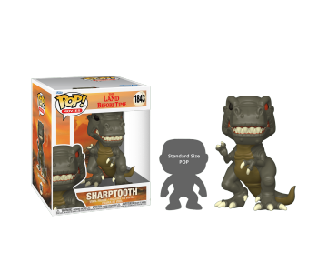 Sharptooth Super Sized 6-inch (PREORDER MidOct25) из мультфильма The Land Before Time 1843