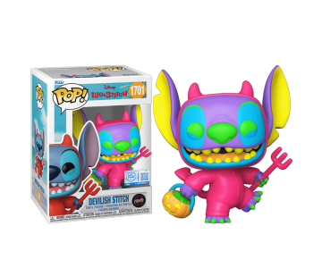 Devilish Stitch blacklight (Chase, Эксклюзив Entertainment Earth) из мультфльма Lilo and Stitch 1701