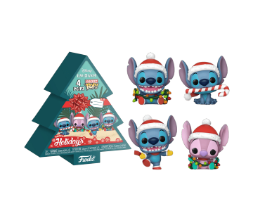 Holiday Tree Box Pocket Pop 4-pack из мультфльма Lilo and Stitch