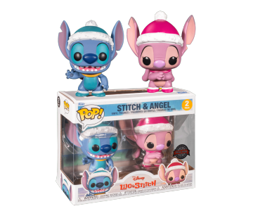 Stitch and Angel Holiday 2-pack (Эксклюзив Hot Topic) (Vaulted) из мультика Lilo and Stitch Disney