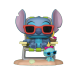 Стич на шезлонге с Чучей (Stitch in Sunlounger with Scrump Premium (Эксклюзив Entertainment Earth)) из мультфильма Лило и Стич