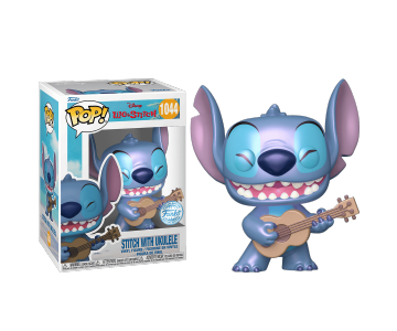 Stitch with Ukulele Pearlescent (Эксклюзив Walgreens) (PREORDER MidFeb25) из мультфильма Lilo and Stitch Disney 1044