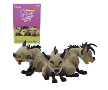 Hyenas Banzai, Shenzi and Ed Fluffy Puffy из мультфильма The Lion King Disney