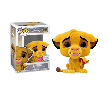 Simba flocked (preorder WALLKY) (Эксклюзив Funko Shop) из мультфильма The Lion King 496