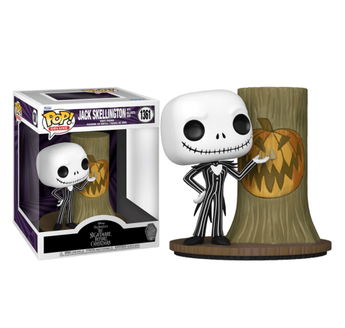 Джек Слеллингтон с дверью Хэллоуин (Jack Skellington With Halloween Door Deluxe) (PREORDER USR) из мультика Кошмар перед Рождеством