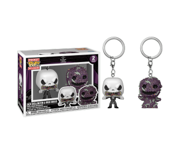 Jack Skellington and Oogie Boogie keychain 2-pack из мультика Nightmare Before Christmas