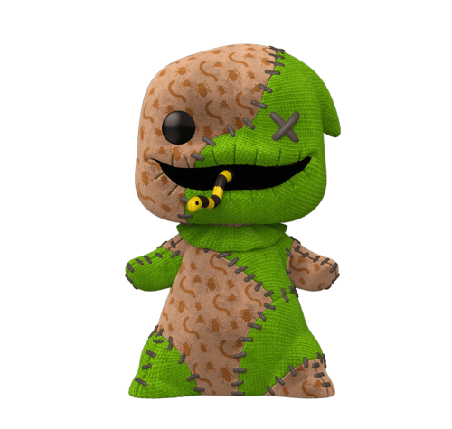 Бугимэн пэчворк флокированный (Oogie Boogie Patchwork Flocked (Эксклюзив Hot Topic)) из мультика Кошмар перед Рождеством