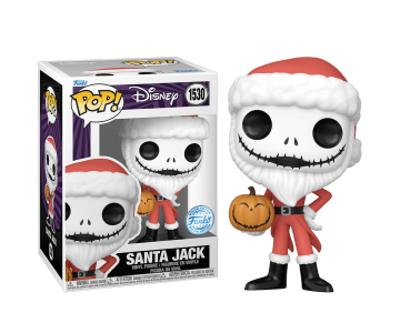 Santa Jack with Jack-O-Lantern (Эксклюзив Hot Topic) (PREORDER MidFeb25) из мультика The Nightmare Before Christmas 1530