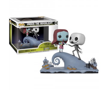 Jack Skellington and Sally Under The Moonlight movie moment из мультика The Nightmare Before Christmas