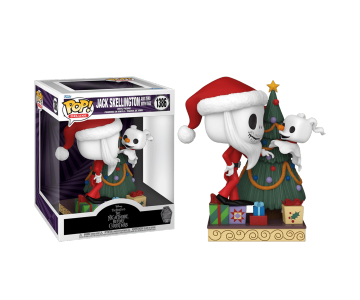 Jack Skellington and Zero with Tree Deluxe (PREORDER EarlyDec23) из мультика Nightmare Before Christmas 1386