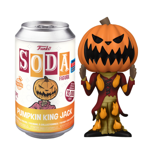 Тыквенный король Джек (Pumpkin King Jack SODA (Эксклюзив NYCC 2021)) из мультика Кошмар перед Рождеством