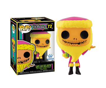 Santa Jack Skellington Black Light (Эксклюзив Funko Shop) из мультфильма Nightmare Before Christmas 72