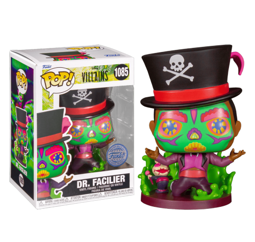 Доктор Фасилье Сахарный череп (Dr. Facilier Sugar Skull Disney Ultimate Villains Celebration (preorder Premix) (Эксклюзив BoxLunch)) из мультфильма Принцесса и лягушка