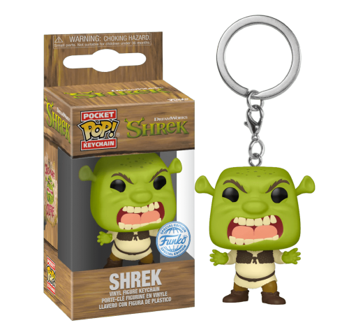 Шрек брелок (Scary Shrek Keychain (Эксклюзив)) (preorder WALLKY) из мультфильма Шрек