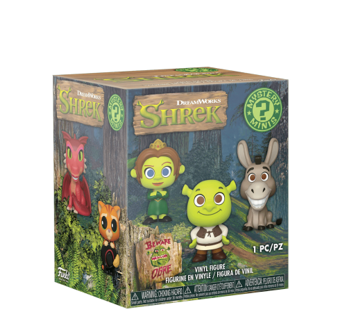 Шрек ЗАКРЫТАЯ коробочка мистери минис (Shrek blind box mystery minis) (preorder WALLKY) из мультфильма Шрек