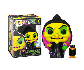 Disguised Evil Queen with Raven Blacklight (PREORDER EarlyAug24) (Эксклюзив Box Lunch) из мультика Snow White and the Seven Dwarfs 1426