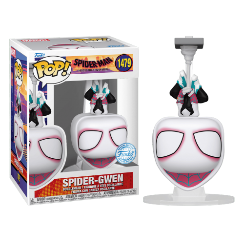 Гвен-Паук вниз головой (Spider-Gwen Upside Down (Эксклюзив Entertainment Earth)) из мультфильма Человек-Паук: Паутина вселенных