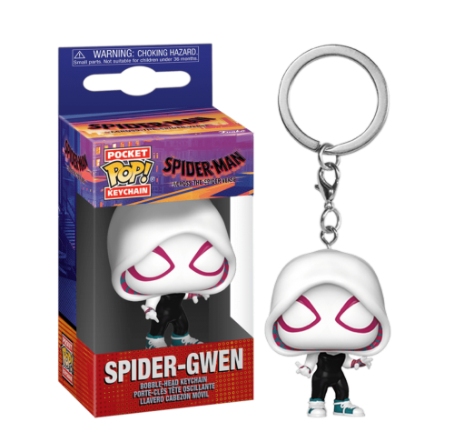 Гвен-Паук Гвен Стейси брелок (Spider-Gwen keychain) (preorder WALLKY) из мультфильма Человек-Паук: Паутина вселенных