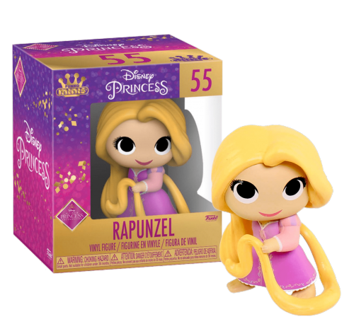 Рапунцель мини 7 см (Rapunzel Disney Ultimate Princess Mini Vinyl Figure 3-inch) из мультфильма Рапунцель: Запутанная история