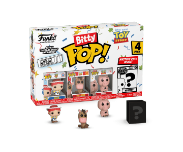 Jessie, Bullseye, Hamm and Mystery Bitty 4-pack (PREORDER USR) из мультика Toy Story 4