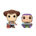 Ковбой Вуди и Базз Лайтер (Woody and Buzz Lightyear Gaming 2-pack (Эксклюзив C2E2 2024)) (preorder Premix) из мультфильма История Игрушек