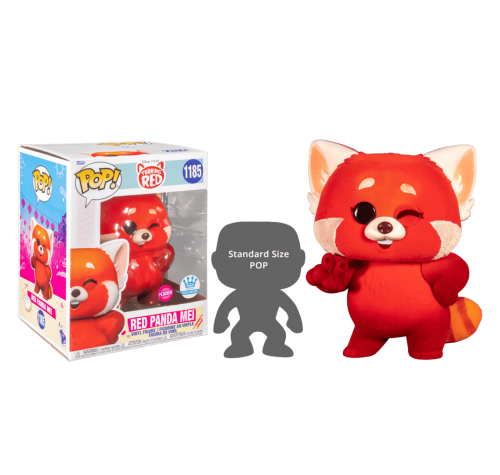 Мэй Красная Панда 15 см флокированная (PREORDER Premix) (Red Panda Mei 6-inch Flocked (Эксклюзив Funko Shop)) из мультфильма Я краснею