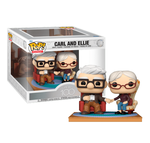 Карл и Элли в гостиной пожилые (Carl and Ellie Sitting in Living Room Elderly (PREORDER EarlyMay242) (Эксклюзив Box Lunch)) из мультика Вверх Дисней