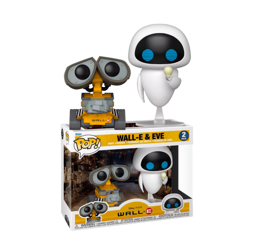 Валл-И и Ева (Wall-E and Eve 2-pack (preorder WALLKY) (Эксклюзив Target)) из мультика ВАЛЛ-И