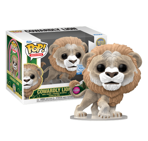 Трусливый Лев флокированный (Cowardly Lion Flocked (Эксклюзив Target)) (preorder TRIKS) из фильма Злая: Навсегда