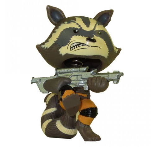 Rocket Racoon Angry Face минник из киноленты Guardians of the Galaxy