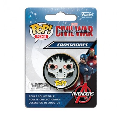 Crossbones Pin из киноленты Captain America: Civil War