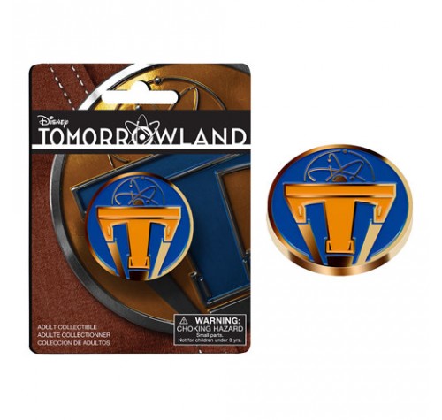 Pin 2 синий из киноленты Tomorrowland