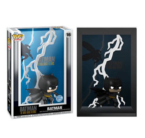 Бэтмен Возвращение Тёмного рыцаря светящийся (PREORDER EndOct24) (Batman GitD Batman: The Dark Knight Returns DC Comics (Эксклюзив Entertainment Earth)) из серии Обложки Комиксов