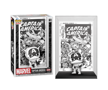 Captain America Black and White #112 85th Anniversary Marvel из серии Comic Covers 61